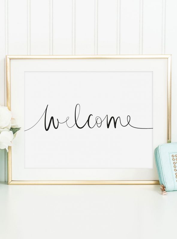 Welcome, Poster